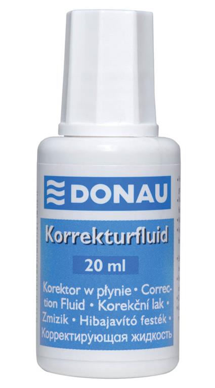 Donau Korekturna tekočina s čopičem 20ml
