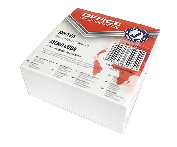 OFFICE PRODUCTS Nadomestni pap.lističi 85x85x40mm beli