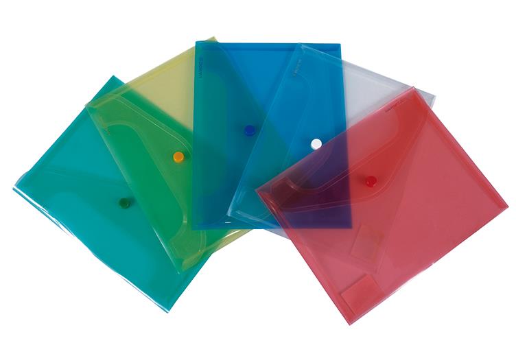 Donau Mapa z gumbom C5 BARVE