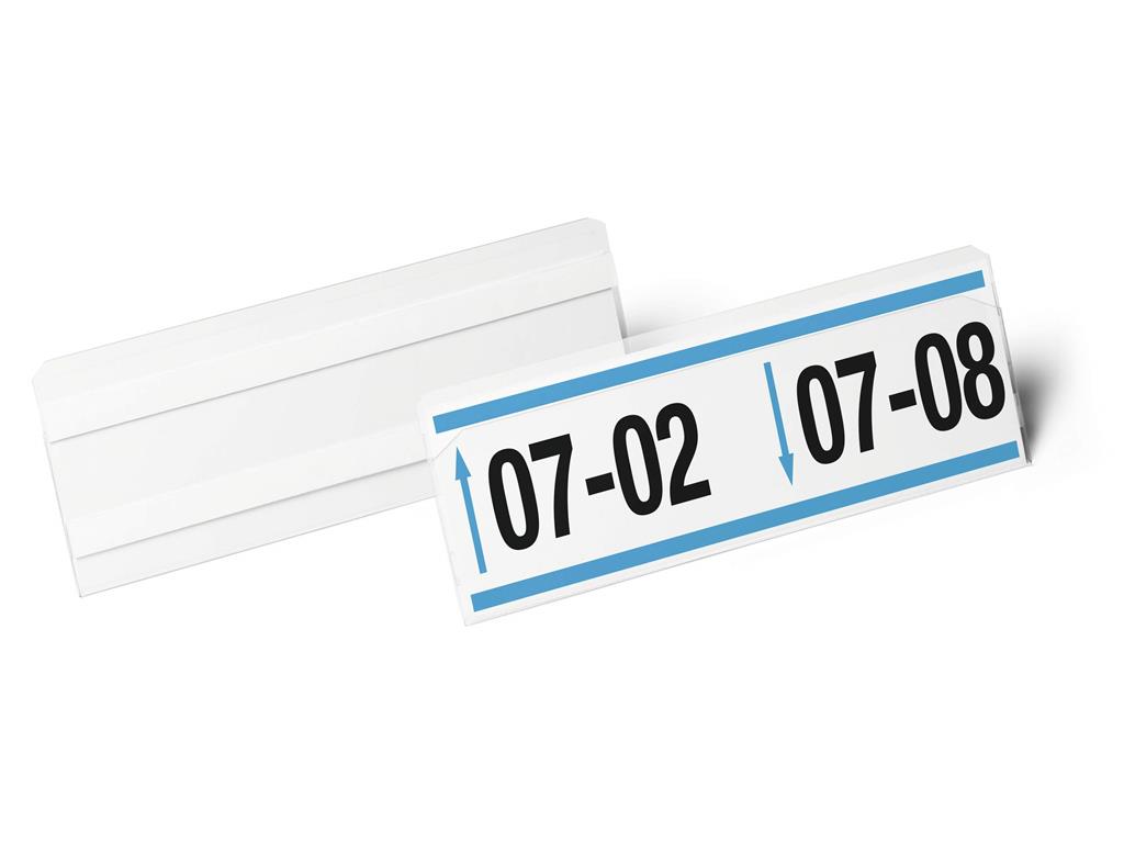 Durable Samolepilni žepki 240 x 74 mm prozorni