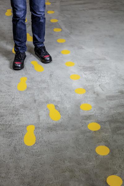 Durable Talna oznaka "Stopinje" 90 x 240 mm