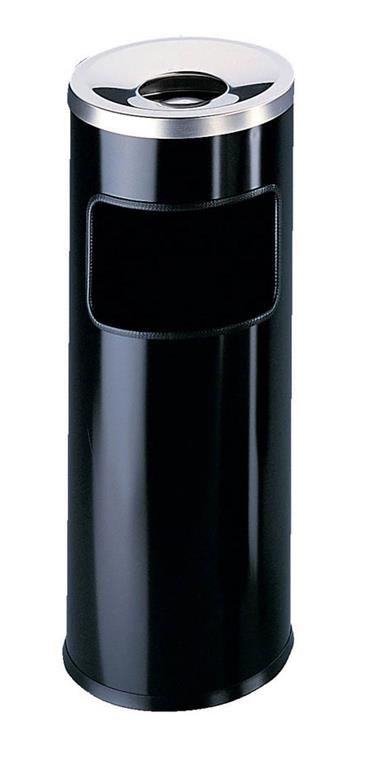 Durable Koš za smeti s pepelnikom (3332), črn
