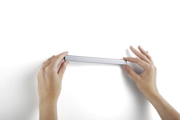 Durable Letvica DURAFIX 210 mm, srebrna