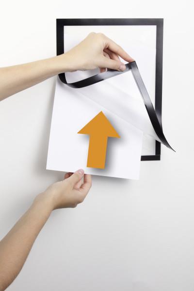 Durable Okvir DURAFRAME WALLPAPER A4, črn