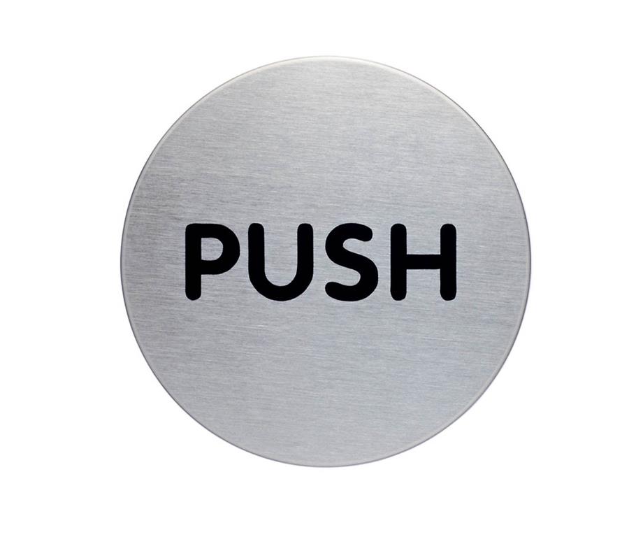 Durable Piktogram - PUSH, fi 56mm (4900)