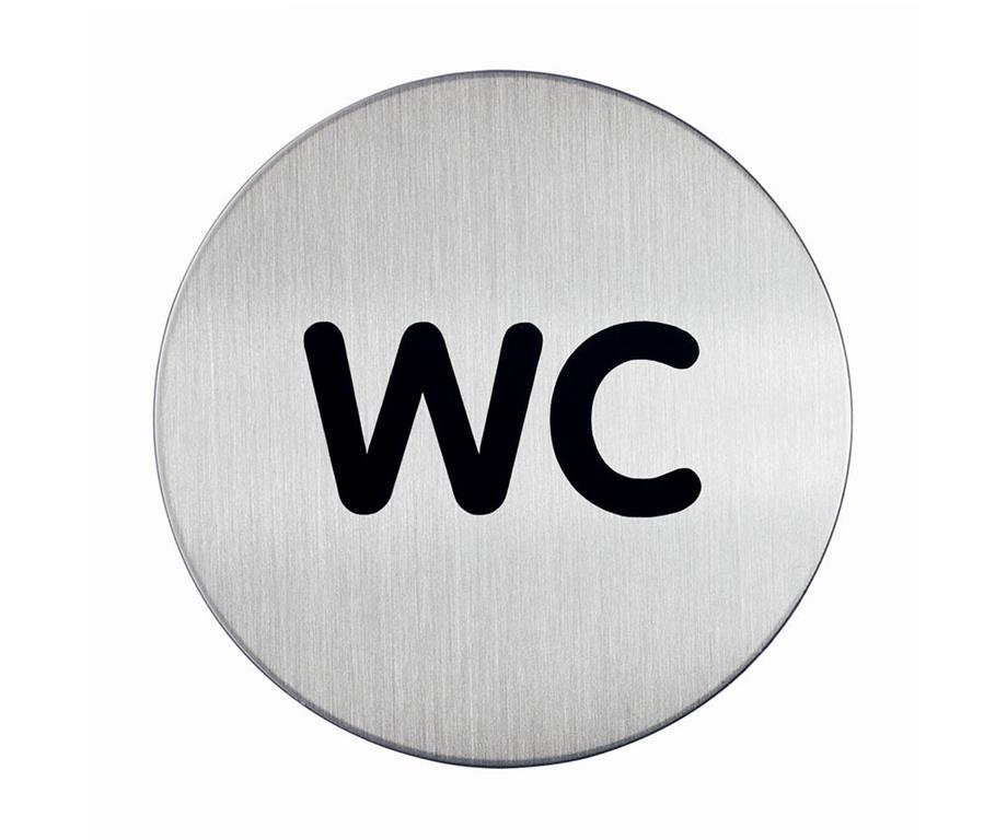 Durable Piktogram - WC, fi 83mm (4907)