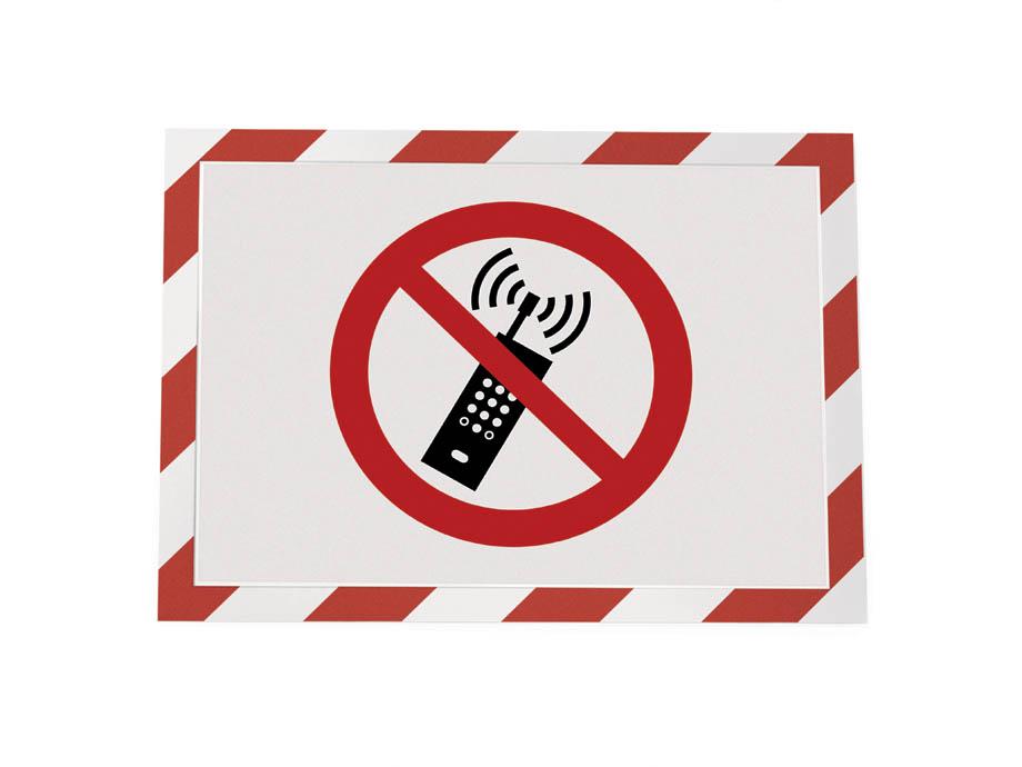 Durable Okvir DURAFRAME A4, rdeče-bel