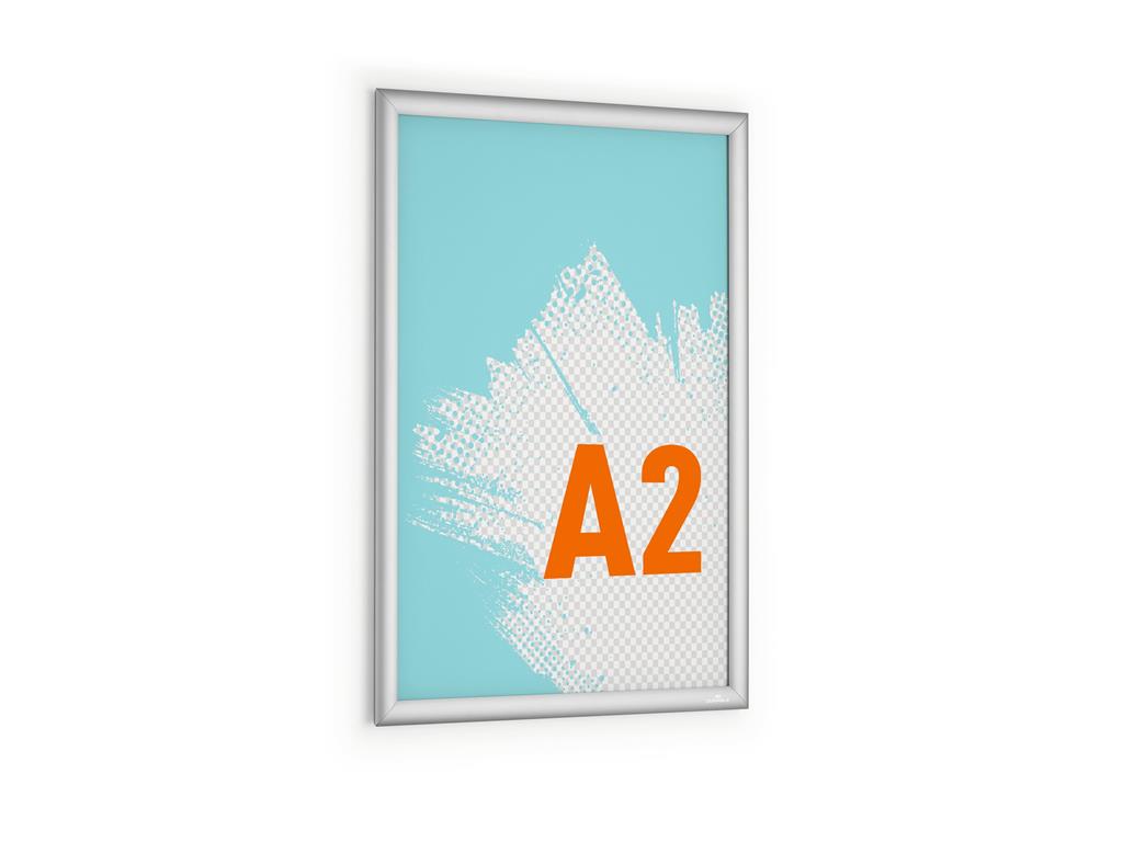  Aluminijast okvir Snap A2, srebrn