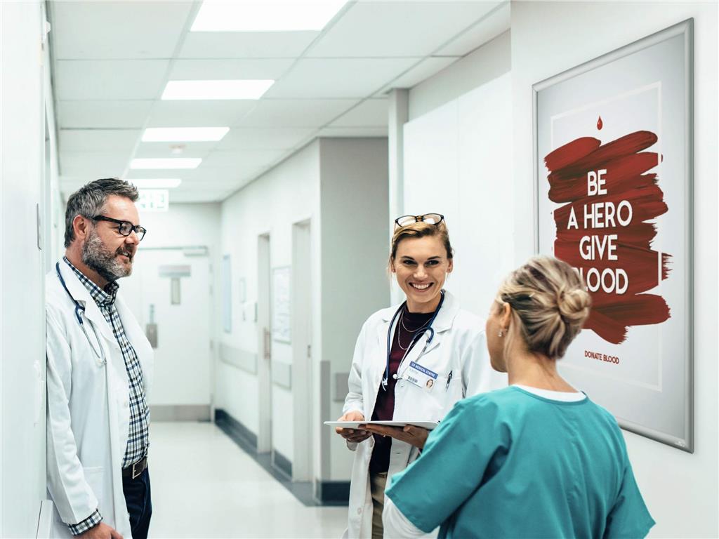 Durable Aluminijast okvir Snap A1, srebrn