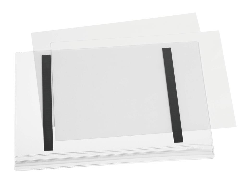 Durable Vodoodporni žepki A4 magnetni, 5 kos