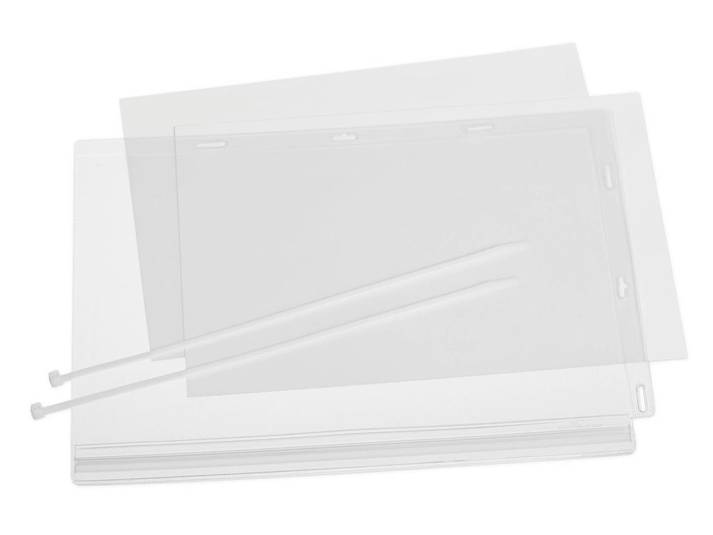 Durable Vodoodporni žepki A4 z vezicami, 5 kos