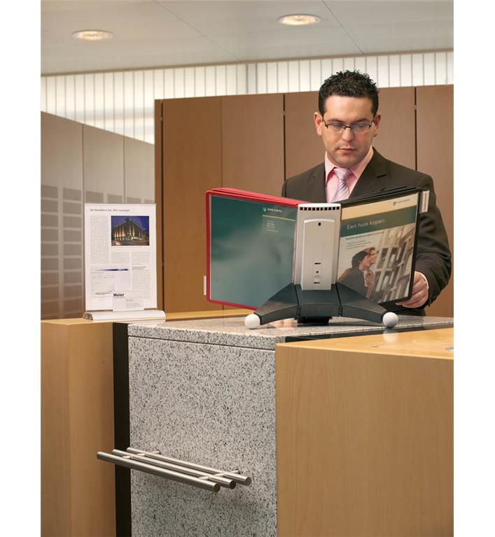 Durable Stojalo Sherpa z 10 mapami (5632),