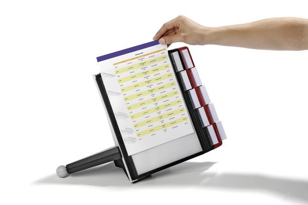 Durable Stojalo Sherpa z 10 mapami (5632),