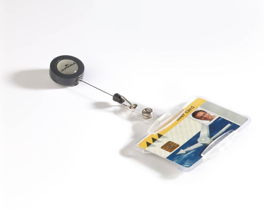 Durable Ovitek za magn. kartice na izvl. vrvici