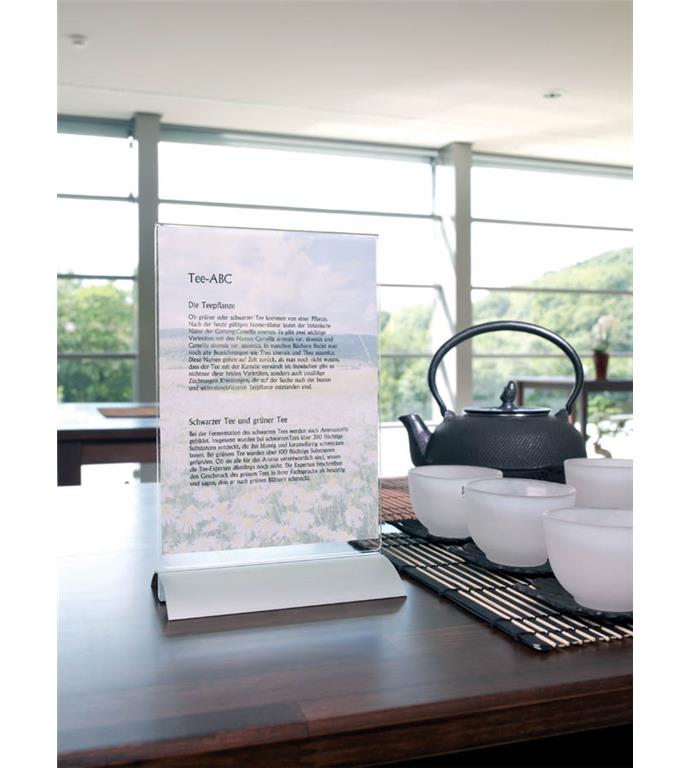 Durable Namizno stojalo A5, alu podstavek (8588)