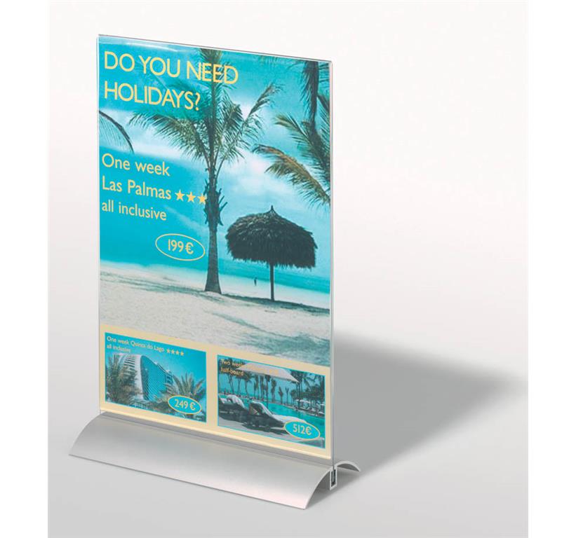 Durable Namizno stojalo A4, alu podstavek (8589)