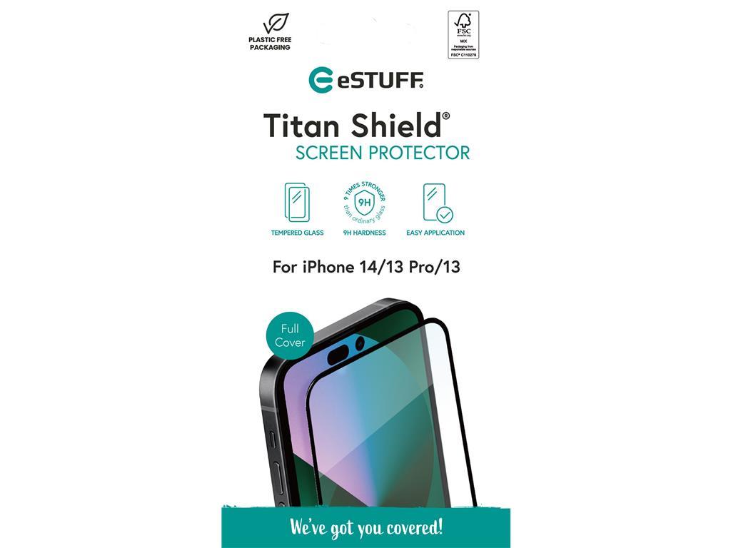 eSTUFF iPhone 16e/14/13 Pro/13 zaščitno steklo