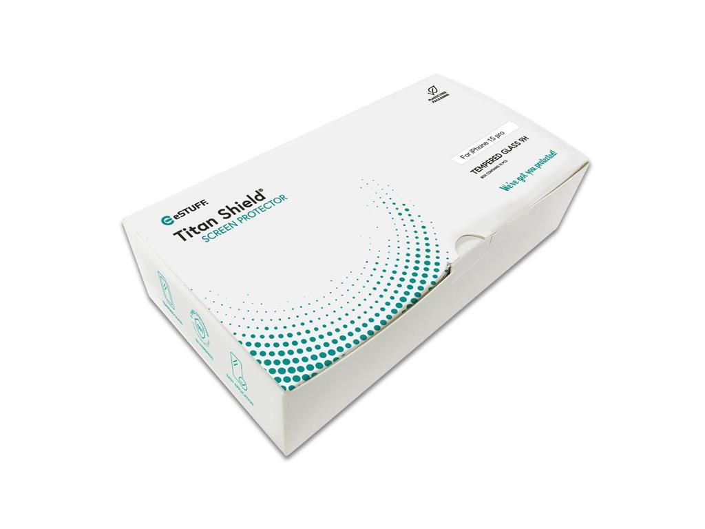 eSTUFF INFINITE iPhone 15 Pro Zaščitno steklo