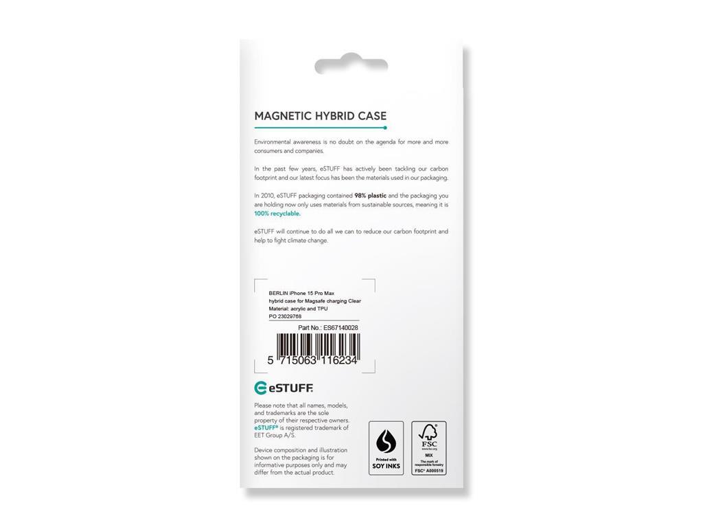 eSTUFF iPhone 15 Pro Max BERLIN Magnetni