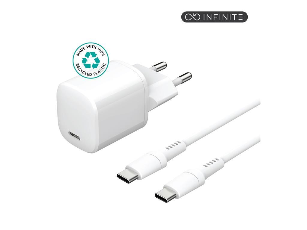 eSTUFF INFINITE polnilni komplet PD 20W bel