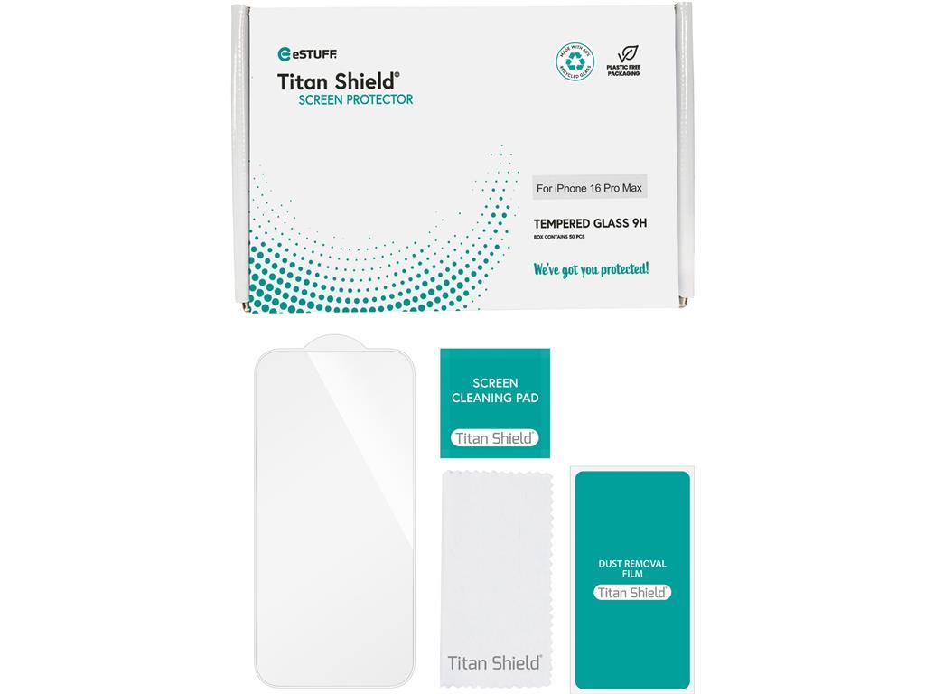 eSTUFF INFINITE iPhone 16 Pro Max prozoren