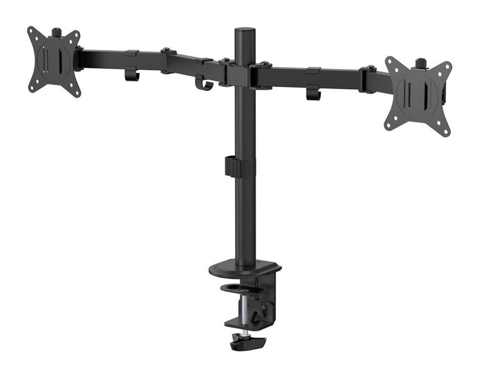 eSTUFF Dvojni namizni nosilec za monitor