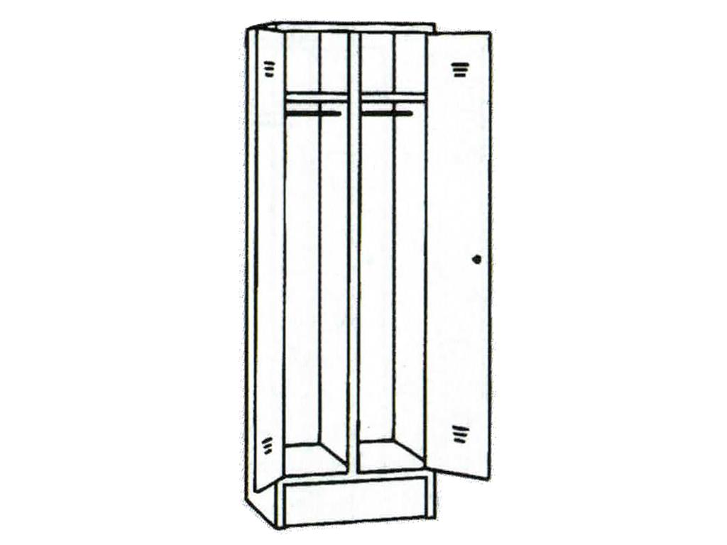 Hartnagel Garderobna omara 180x50x50cm