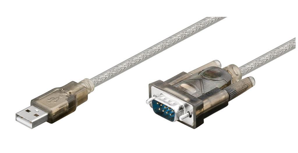 MicroConnect Kabel USB2.0 - Serial DB9 M-M, 1,5m