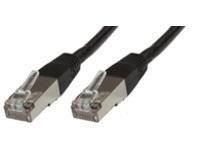 MicroConnect F/UTP CAT5e kabel 2m, crni, PVC