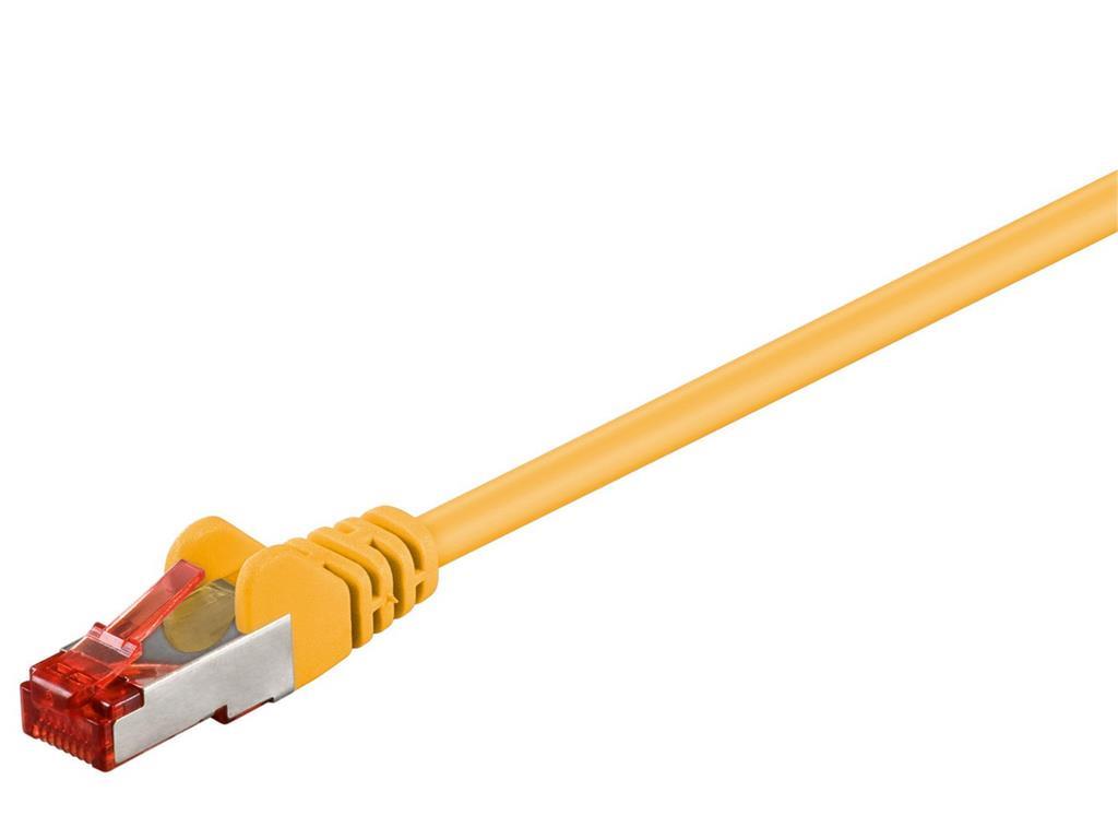 MicroConnect F/UTP CAT6 1m žuti PVC