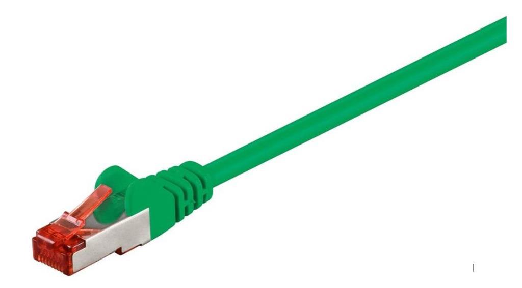 MicroConnect CAT6 F/UTP omrežni kabel 5m, zelen