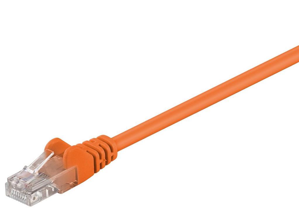 MicroConnect U/UTP CAT5e 5M narančaste boje PVC