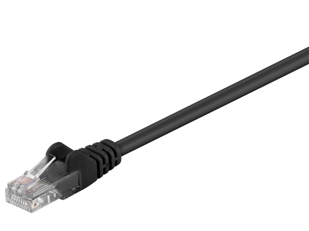MicroConnect Kabel U/UTP CAT5e 5M Črn PVC