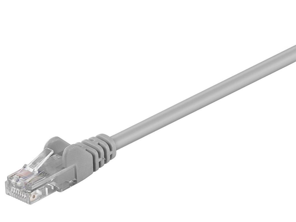 MicroConnect CAT5e U/UTP mrežni kabel 10m, sivi
