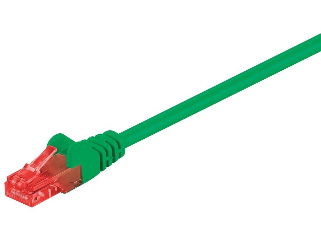 MicroConnect CAT6 U/UTP Network Cable 7.5m, Green