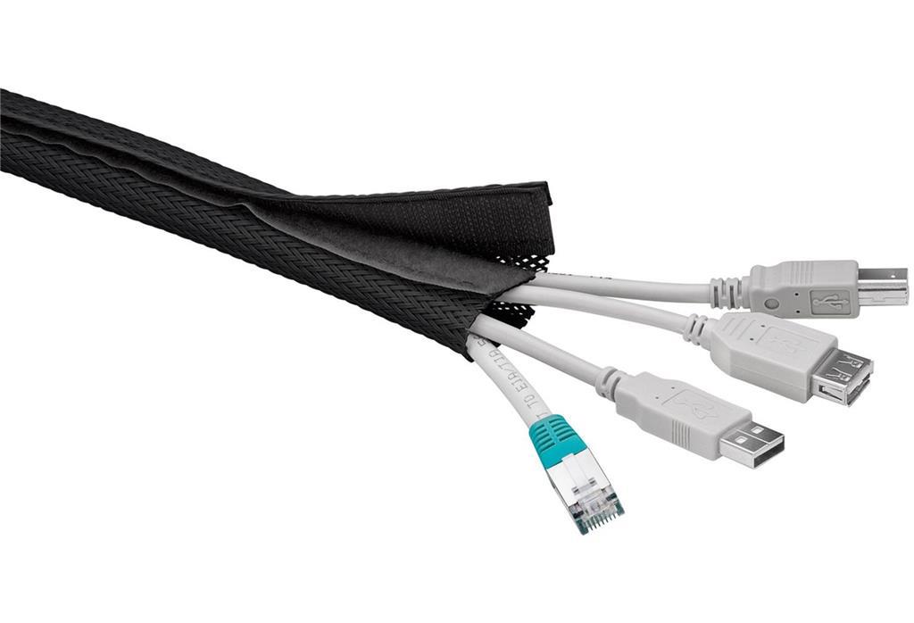 MicroConnect Rukav za kabele s čičkom 1.8 m
