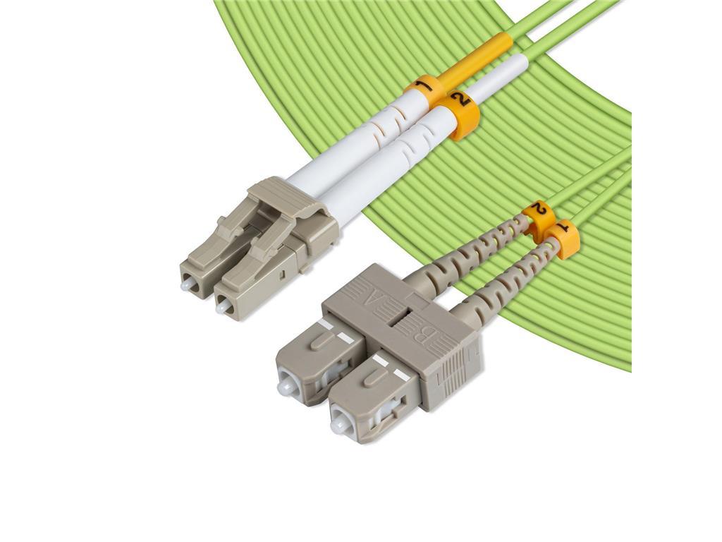 MicroConnect Patch Kabel - LC/UPC-SC/UPC 5m OM5