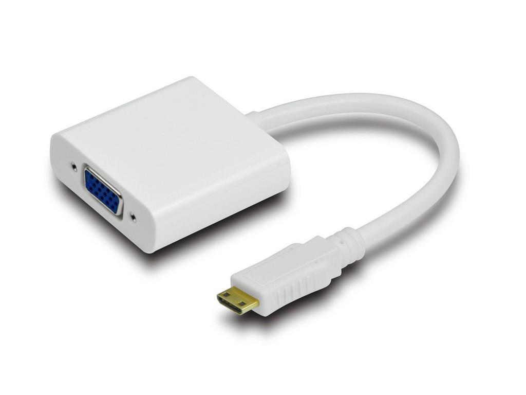 MicroConnect Kabel HDMI Mini 19C-VGA adapter M-F