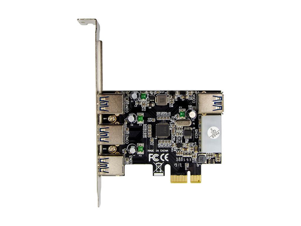 MicroConnect 3+1 port USB 3.0 PCIe kartica