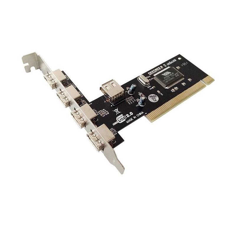 MicroConnect 4 + 1 Port USB 2.0 PCI kartica
