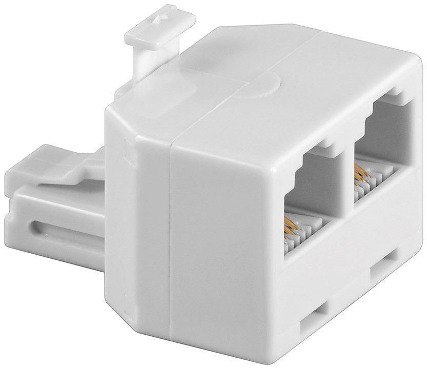 MicroConnect Adapter RJ11 - 2xRJ11 M-F