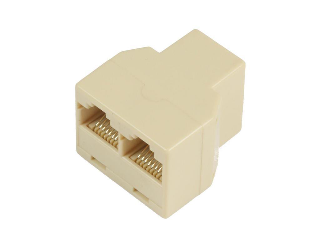 MicroConnect RJ45-2xRJ45, F/F