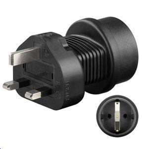 MicroConnect Universal adapter Schuko - UK