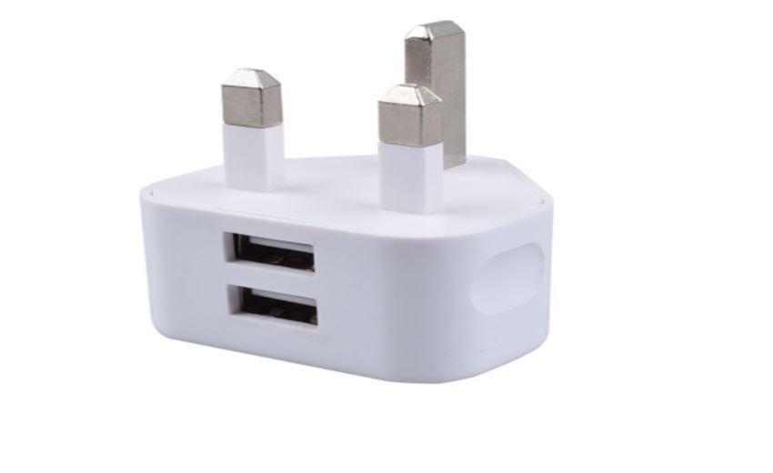 MicroConnect Dvojni USB punjač 2.1 A UK