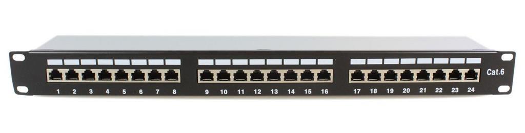 MicroConnect 19" FTP. 6 patch panel