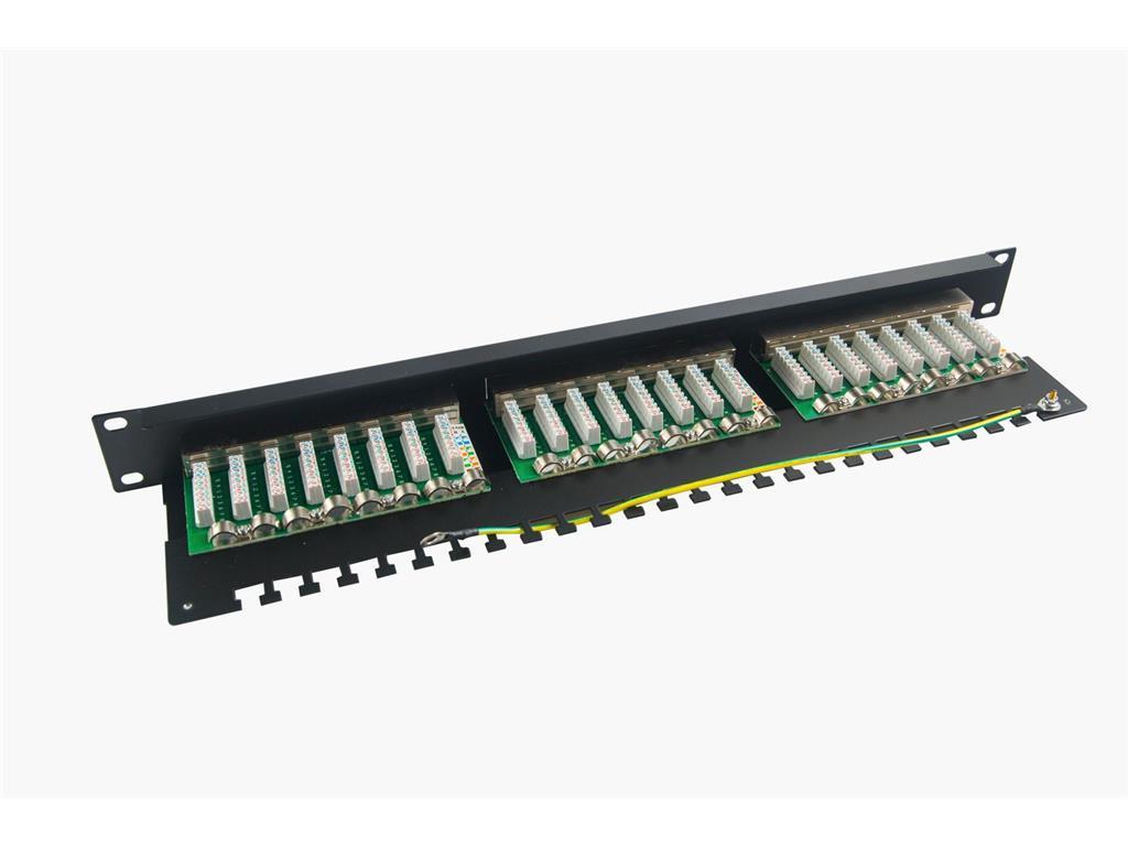 MicroConnect 19" FTP. 6 patch panel