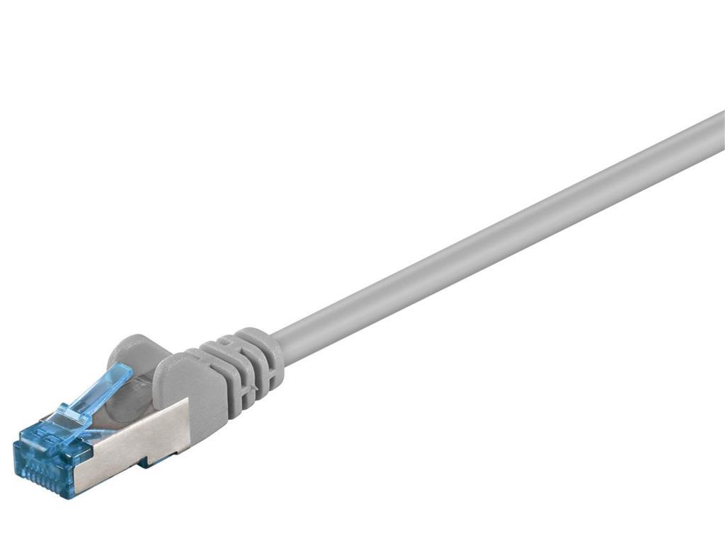 MicroConnect CAT6a S/FTP mrežni kabel 25m, sivi