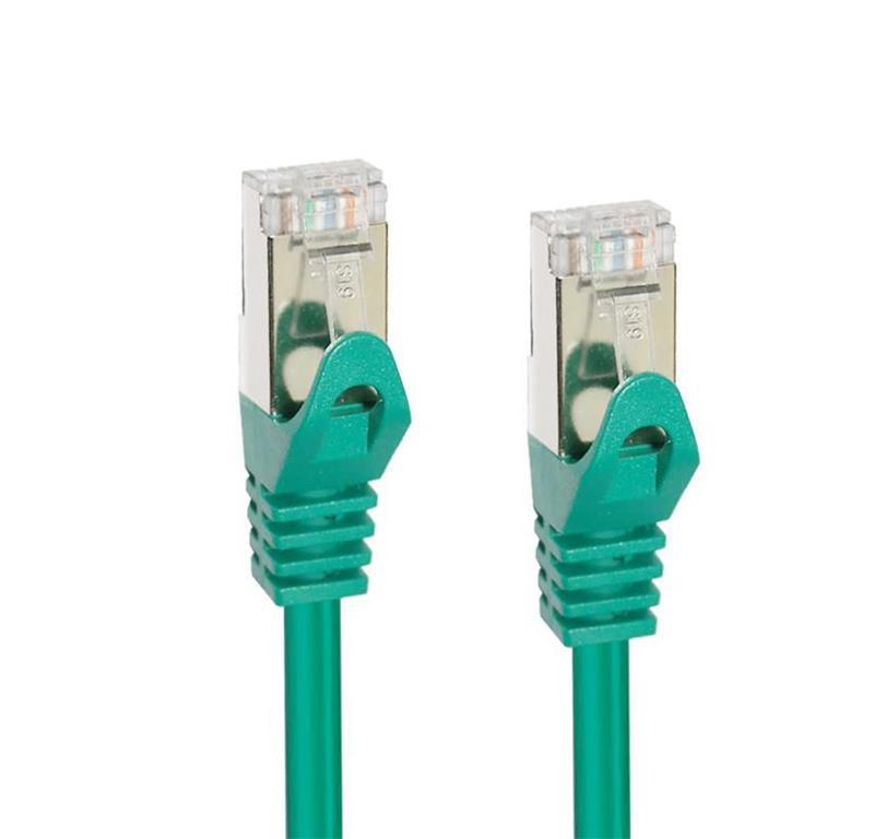 MicroConnect CAT7 S/FTP mrežni kabel 20m, zeleni
