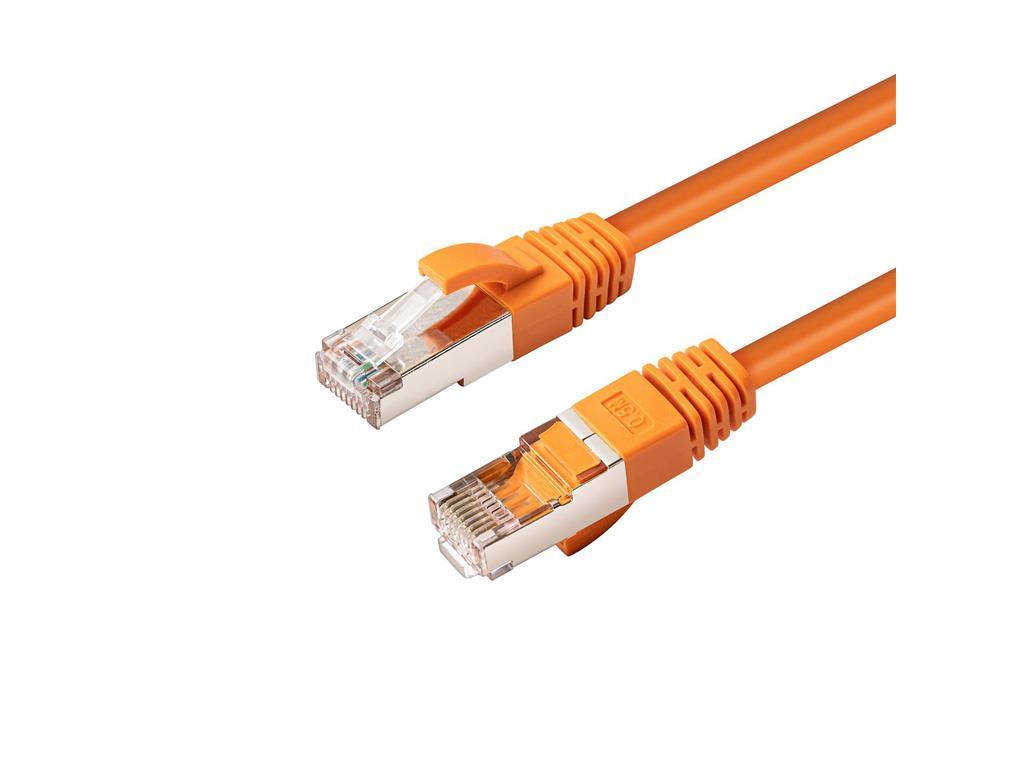 MicroConnect CAT6 S/FTP mrežni kabel 10m, narančasti