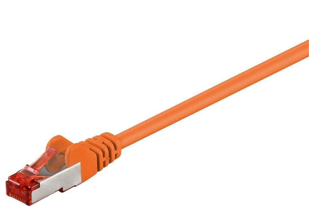 MicroConnect Kabel S/FTP CAT6 25m Oranžen LSZH